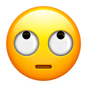 Emoji 🙄 Faccina Con Occhi Al Cielo su Apple iOS 13.2.