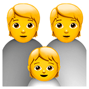 👪 Emoji Familia en Apple iOS 13.2.