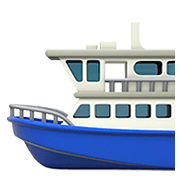 Émoji ⛴️ Ferry sur Apple iOS 13.2.