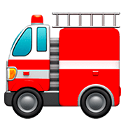 Emoji 🚒 Camion Dei Pompieri su Apple iOS 13.2.