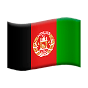 Émoji 🇦🇫 Drapeau : Afghanistan sur Apple iOS 13.2.
