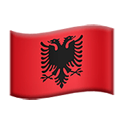 🇦🇱 Emoji Bandeira: Albânia na Apple iOS 13.2.