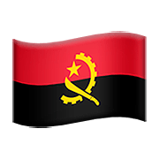 🇦🇴 Emoji Bandeira: Angola na Apple iOS 13.2.