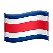 🇨🇷 Emoji Bandeira: Costa Rica na Apple iOS 13.2.