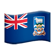 🇫🇰 Emoji Bandera: Islas Malvinas en Apple iOS 13.2.