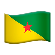 🇬🇫 Emoji Bandera: Guayana Francesa en Apple iOS 13.2.