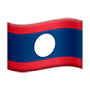 🇱🇦 Emoji Bandera: Laos en Apple iOS 13.2.