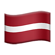 🇱🇻 Emoji Bandeira: Letônia na Apple iOS 13.2.