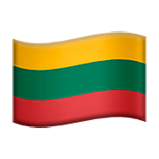🇱🇹 Emoji Bandera: Lituania en Apple iOS 13.2.
