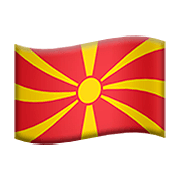 Emoji 🇲🇰 Bandiera: Macedonia Del Nord su Apple iOS 13.2.