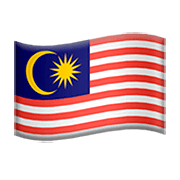 🇲🇾 Emoji Bandeira: Malásia na Apple iOS 13.2.
