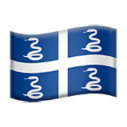 🇲🇶 Emoji Bandeira: Martinica na Apple iOS 13.2.