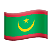 Émoji 🇲🇷 Drapeau : Mauritanie sur Apple iOS 13.2.