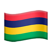 Emoji 🇲🇺 Bandiera: Mauritius su Apple iOS 13.2.