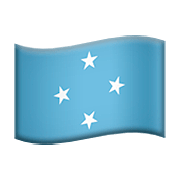 Émoji 🇫🇲 Drapeau : États Fédérés De Micronésie sur Apple iOS 13.2.