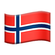 🇳🇴 Emoji Bandera: Noruega en Apple iOS 13.2.