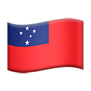 🇼🇸 Emoji Bandeira: Samoa na Apple iOS 13.2.
