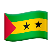 🇸🇹 Emoji Bandera: Santo Tomé Y Príncipe en Apple iOS 13.2.