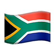 🇿🇦 Emoji Bandeira: África Do Sul na Apple iOS 13.2.