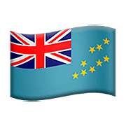 🇹🇻 Emoji Bandeira: Tuvalu na Apple iOS 13.2.