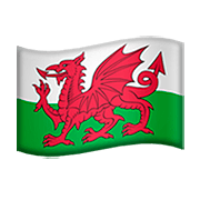 🏴󠁧󠁢󠁷󠁬󠁳󠁿 Emoji Flagge: Wales Apple iOS 13.2.