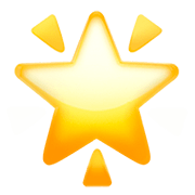 Émoji 🌟 étoile Brillante sur Apple iOS 13.2.