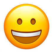 😀 Emoji Cara Sonriendo en Apple iOS 13.2.
