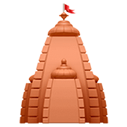 Emoji 🛕 Tempio Indù su Apple iOS 13.2.