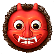 Emoji 👹 Orco su Apple iOS 13.2.