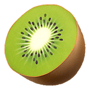 Émoji 🥝 Kiwi sur Apple iOS 13.2.