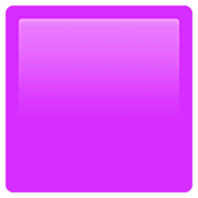 🟪 Emoji lila Viereck Apple iOS 13.2.
