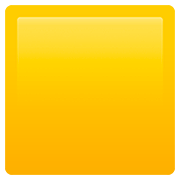 🟨 Emoji Cuadrado Amarillo en Apple iOS 13.2.