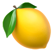🍋 Emoji Limón en Apple iOS 13.2.