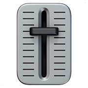 Émoji 🎚️ Curseur De Niveau sur Apple iOS 13.2.