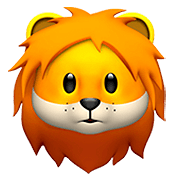 🦁 Emoji León en Apple iOS 13.2.