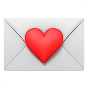 Emoji 💌 Lettera D’amore su Apple iOS 13.2.