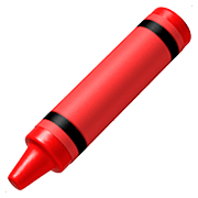 Émoji 🖍️ Crayon Pastel sur Apple iOS 13.2.