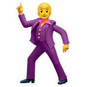 Emoji 🕺 Uomo Che Balla su Apple iOS 13.2.