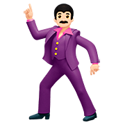 Emoji 🕺🏻 Uomo Che Balla: Carnagione Chiara su Apple iOS 13.2.