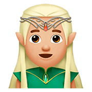 🧝🏼‍♂️ Emoji Elfo Homem: Pele Morena Clara na Apple iOS 13.2.