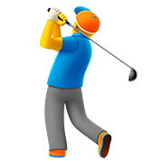Emoji 🏌️‍♂️ Golfista Uomo su Apple iOS 13.2.