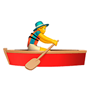 Émoji 🚣‍♂️ Rameur Dans Une Barque sur Apple iOS 13.2.