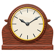 Emoji 🕰️ Orologio Da Mensola su Apple iOS 13.2.