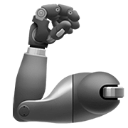 Emoji 🦾 Protesi Robotica Per Il Braccio su Apple iOS 13.2.