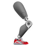 Emoji 🦿 Protesi Robotica Per La Gamba su Apple iOS 13.2.