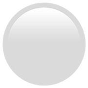 Emoji ⚪ Cerchio Bianco su Apple iOS 13.2.