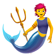 Emoji 🧜 Sirena su Apple iOS 13.2.