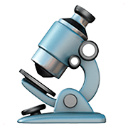 Émoji 🔬 Microscope sur Apple iOS 13.2.