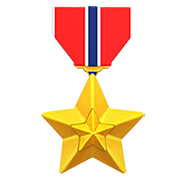 🎖️ Emoji Medalla Militar en Apple iOS 13.2.