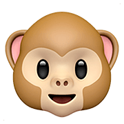 🐵 Emoji Cara De Mono en Apple iOS 13.2.